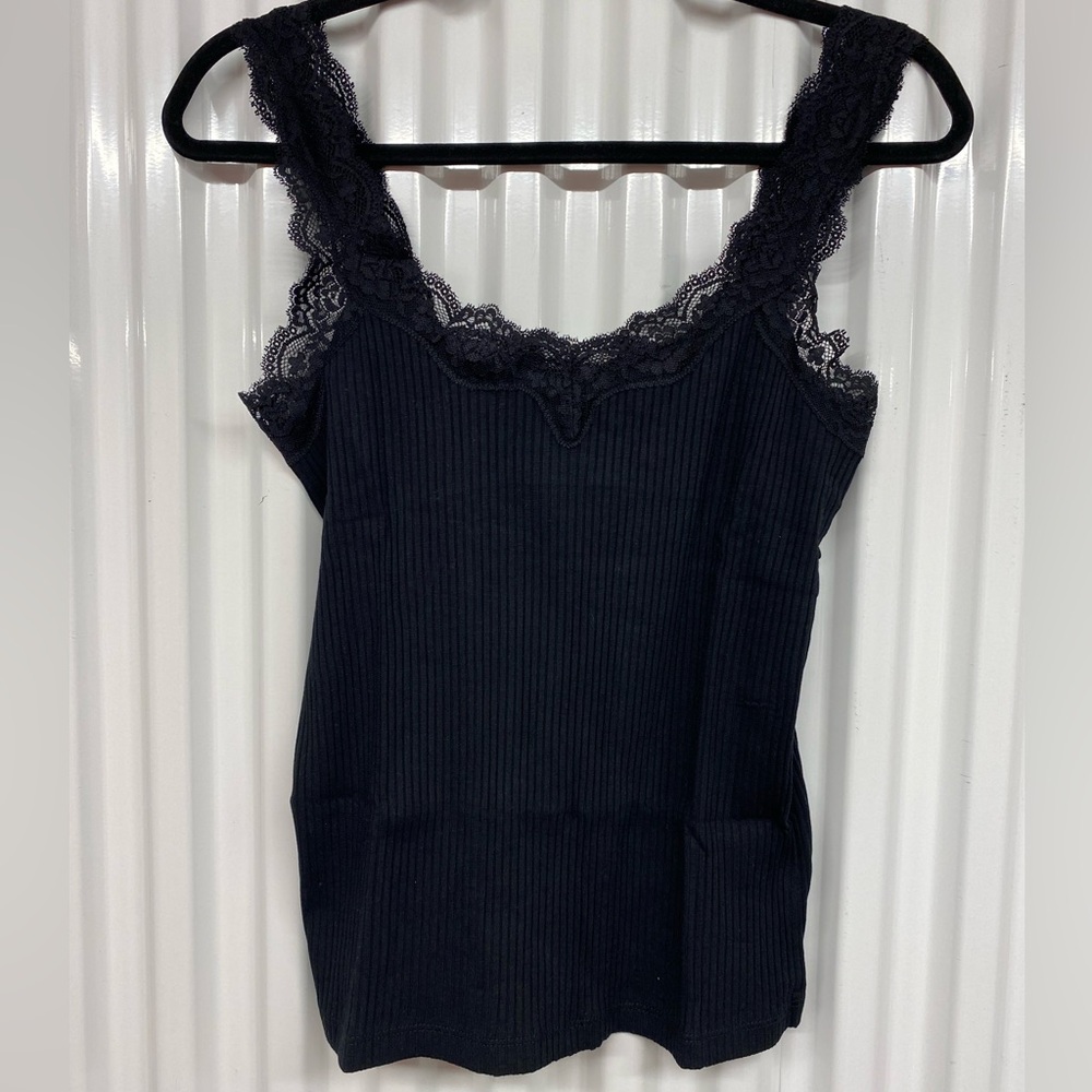 Brand new J crew women’s lace trim tank top